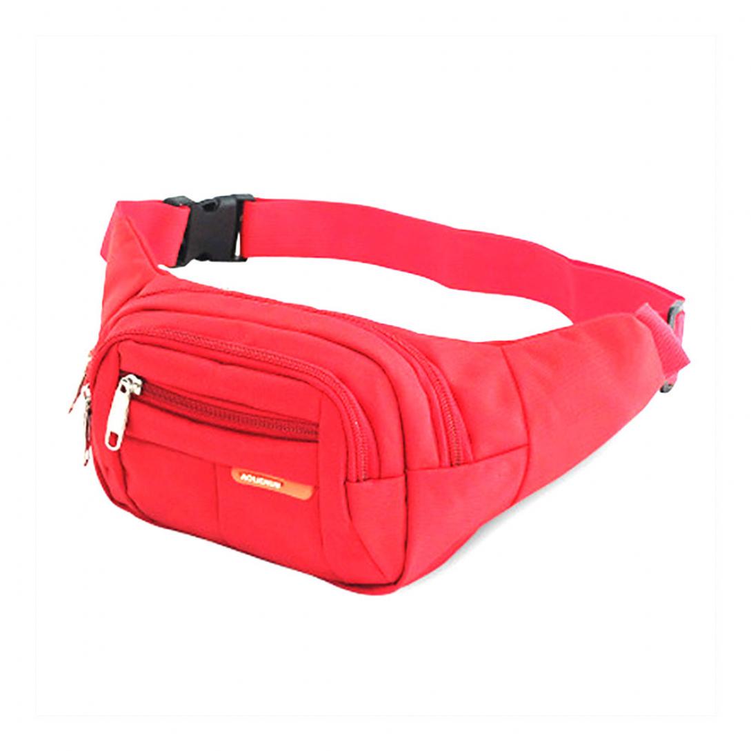 

Наша пешеходная экскурсия Унисекс Спорт на открытом воздухе поясная сумка Водонепроницаемая сумка через плечо Сумка для хранения красный