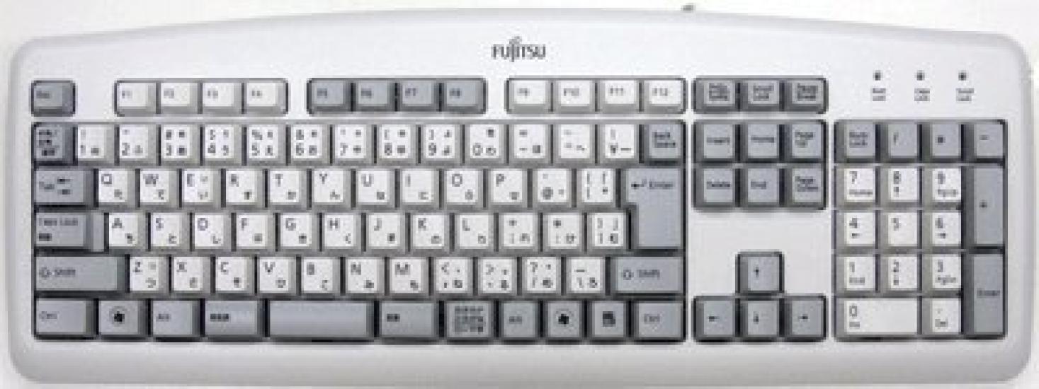 

Genuine Fujitsu keyboard (109A keys) (equivalent to FMV-KB325)