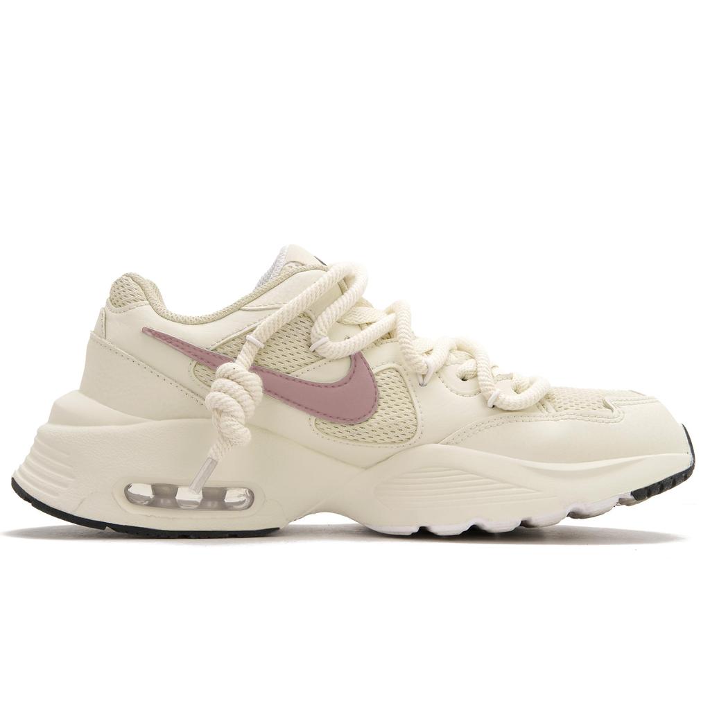 Nike Air Max Fusion Low Top Running Shoes Unisex Pink Beige White CJ1670-102(Team645-A)