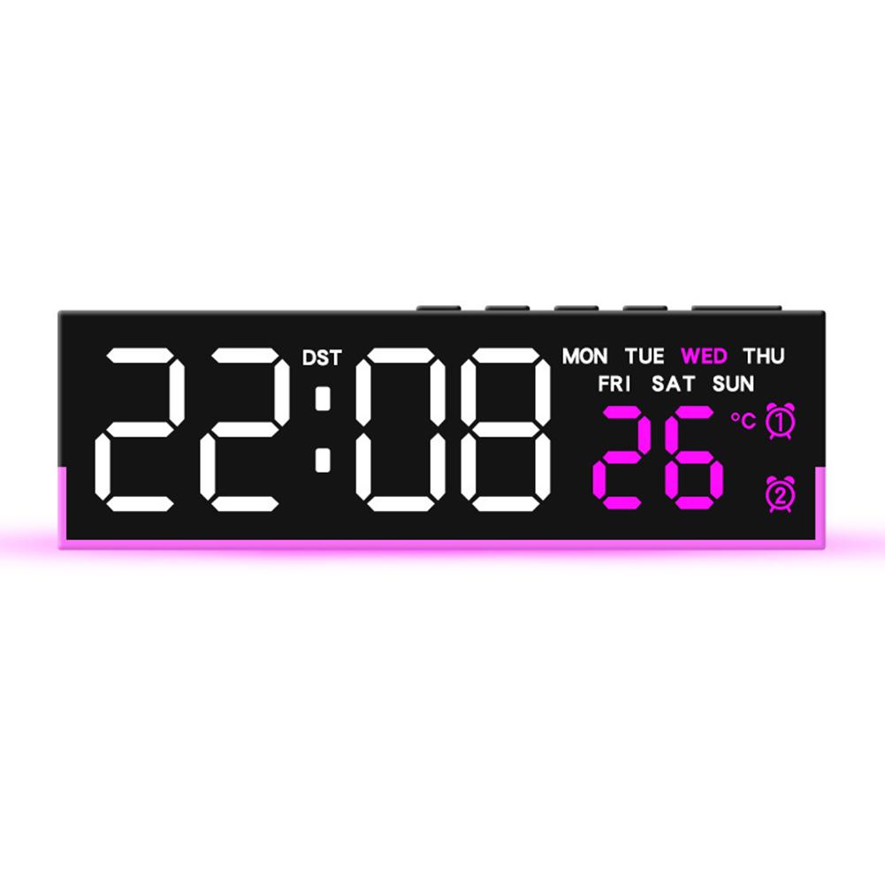 Nighttime Use LED Night Light Adjustable Brightness Adjustable Brightness Bedside Clock Nighttime Navigation For Bedrooms