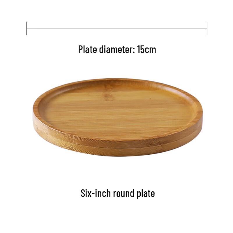 Bamboo Wooden Dessert Display Stand & Cake Tray