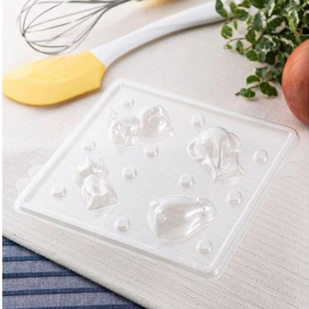 Kai Corporation GC Little Chef Club 561RC1078 3D Mold 5-Piece Set