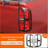 2x Taillight Taillamp Tail Light Lamp Guard Bezels For 2014- Chevy Colorado
