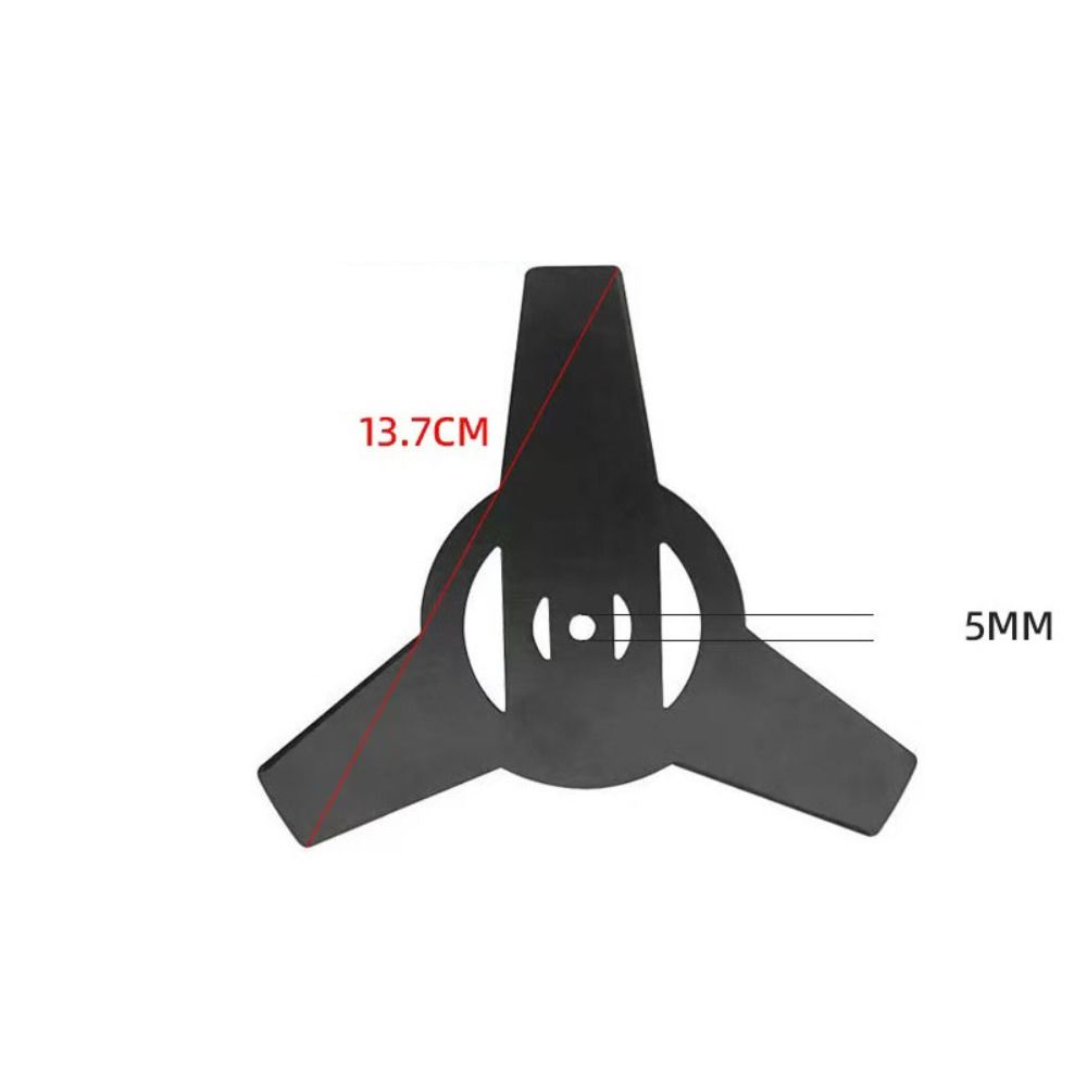 Manganese Steel Metal Grass String Trimmer Head Straight Blade High Performance Garden Tool Parts Durable Alloy Teeth