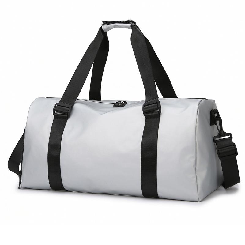 Large Capacity Gym Duffel: Handheld, Shoulder, Messenger, Leisure & Sports Bag with Printed Logo