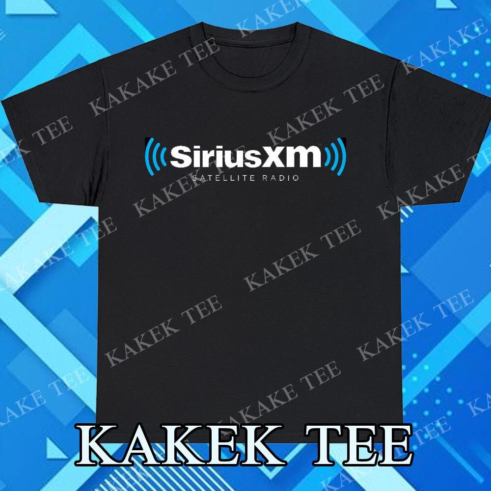 New SIRIUS XM Satellite Radio Logo T-Shirt Funny Size S to 5XL S