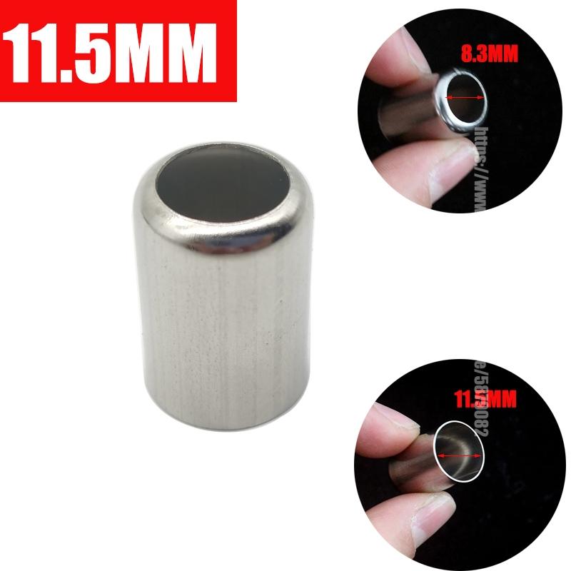 Agriculture Spray Pipe Crimp Connector Hose Crimp Tools Stainless Steel Sleeve Pipe Exhaust Connector 11.5MM -18MM Pipe Joiner