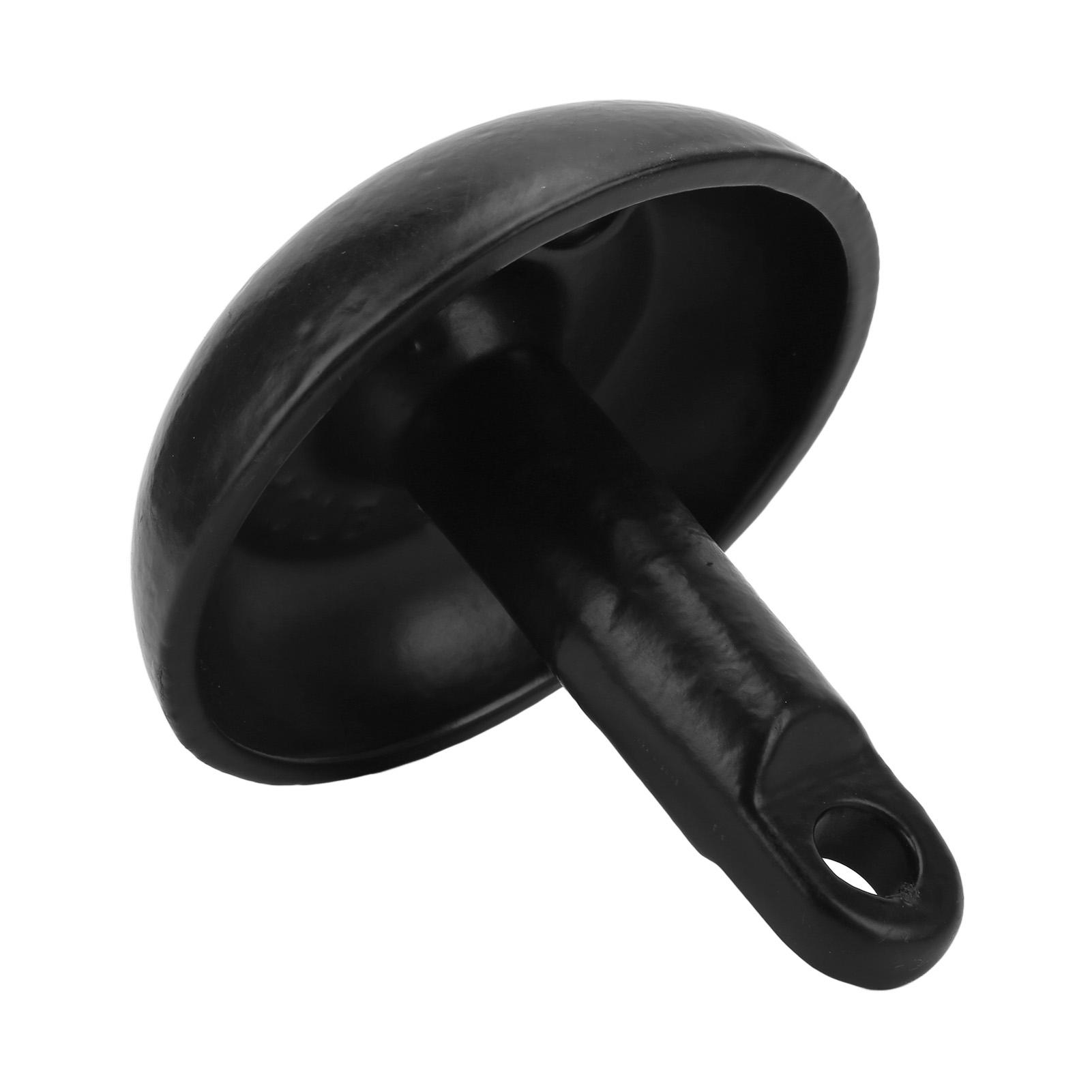 

Грибковый якорь из углеродистой стали 10 фунтов Цельнолитой с ПВХ-покрытием Черный для рыболовных лодок, яхт, гидроциклов