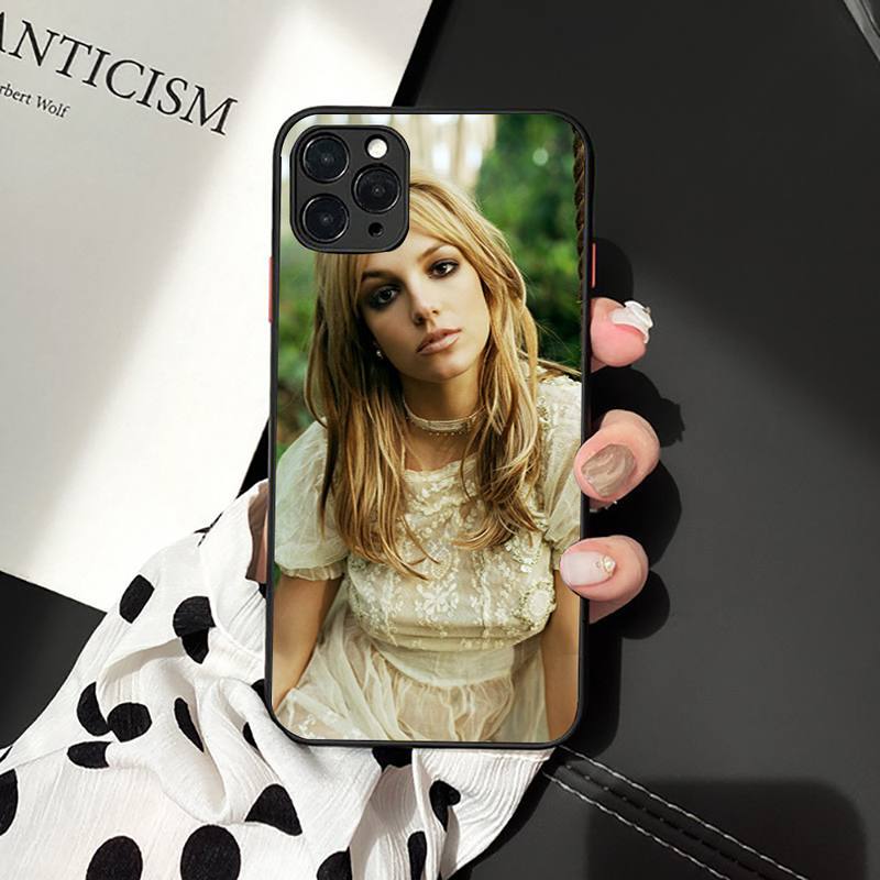 Britney Spears Phone Case For Iphone 13 11 8 7 6 6S Plus 7 8 Plus X XS MAX 5S XR 12 11 Pro Max Se 2020 Funda Cover