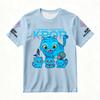 Summer Women's T-Shirt with KPop Demon Hunters Cute Cat Print Trendy Streetwear for Casual Daily & Festival Versatile Looks Y2k