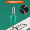 20 Stück T-Form Balancefeder Seil Leine Weltraum Verzweigung Verdrillte Linie Haken Rigs Haken Draht Arm Angelgerät