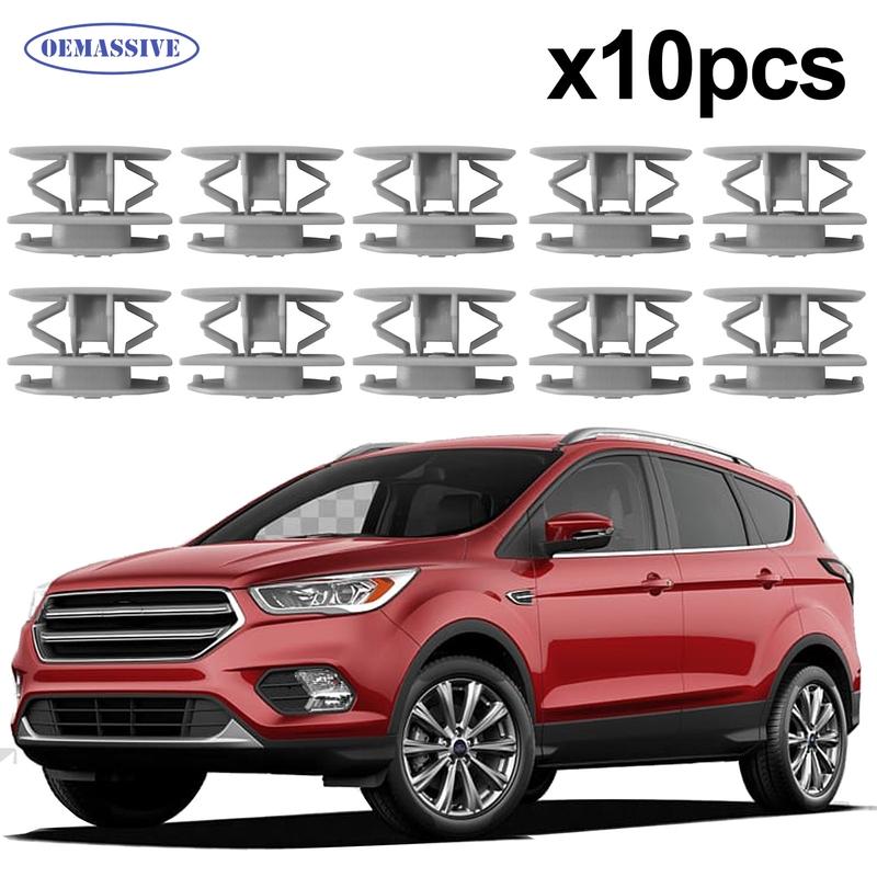 10x для Ford Kuga Escape Mondeo Fusion Cmax Transit Ecosport Боковая юбка Порог Панель Молдинг Накладка Зажимы Фиксатор штифта