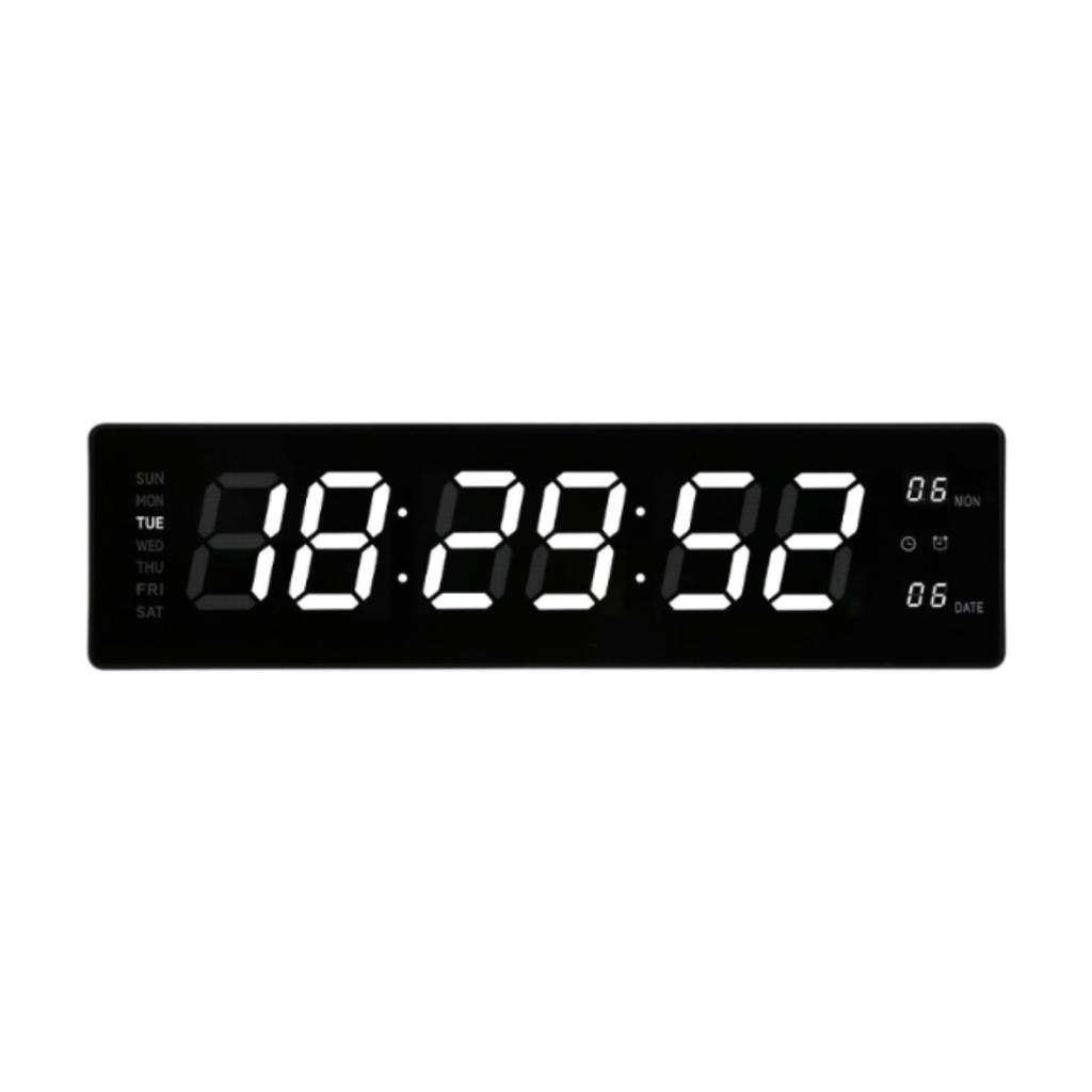 Wall Hanging Alarm Clock Dorm Farmhouse Studio Teens Dorm Led Digital Clock