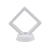 5/10PCS 3D Floating Frame Holder Stand Box Clear Jewelry Ring Coin Display Case Coin Jewelry Display Present Box Diaplay