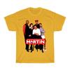 Martin Retro Tv Show Unisexs Gold Blue Grey Navy Tshirt Size S To 5xl