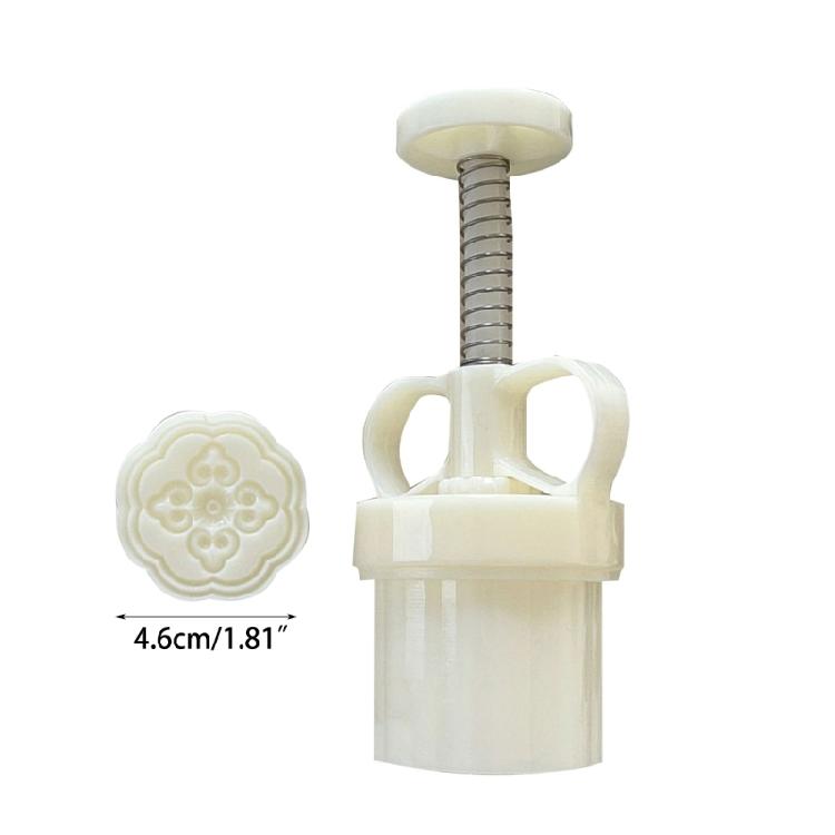50g Window Grilles Shaped Mooncake Stamps Mooncake Molds Plastic Mooncake Tools