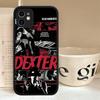 Dexter Morgan Phone Cases For IPhone 16 15 14 Plus 13 12 11 Pro Max Matte Oft Bumper Phone Cover