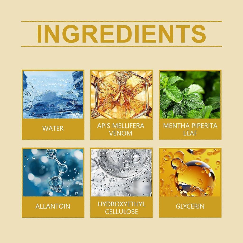 Houkea Bee Venom Skin Essence Gently Cleanses The Body And Smooths The Skin. It Is A Daily External Care Essence