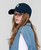 CARGOBROS FOR WOMAN Logo Point Ball Cap (Navy)