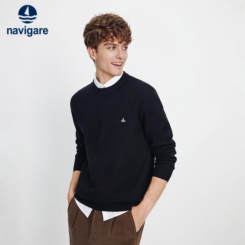 Pull Cardigan Homme Jacquard Fair Isle Fermeture Éclair Demi-Zip Col Montant Noël