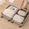 3 pcs/set Large Capacity Travel Compression Packing Cubes Multifunction Travel Storage Bag  Travel