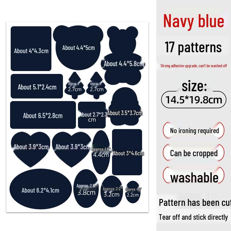 Waterproof Self-Adhesive Down Jacket Repair Patch - Traceless Fabric Hole Applique Sticker