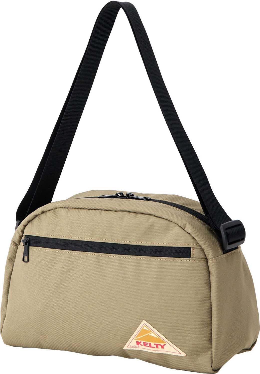 KELTY Outdoor Shoulder Bag ES ROUND TOP BAG M 8L Tan 3259270426