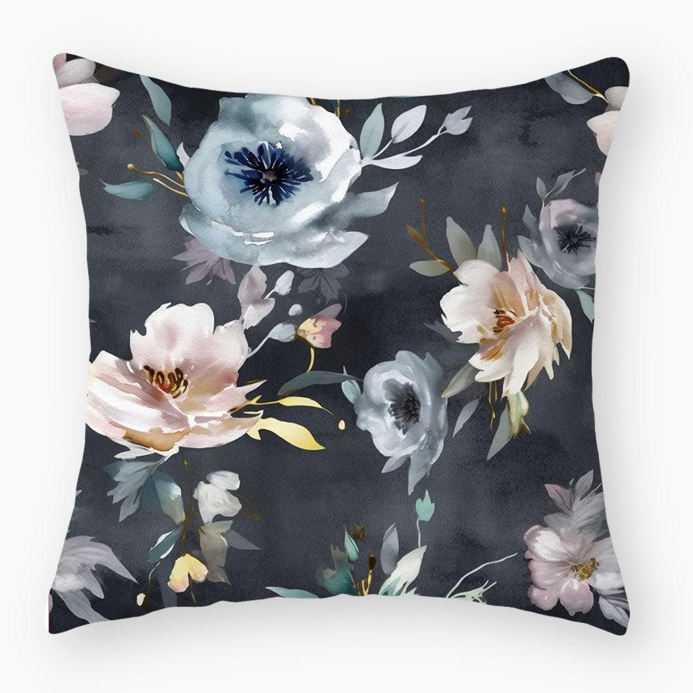 Nordic Oil Painting Pillowcase, Light Luxury Home Sofa Decoration Cushion, Car Seat Cushion, Bedside Pillowcase