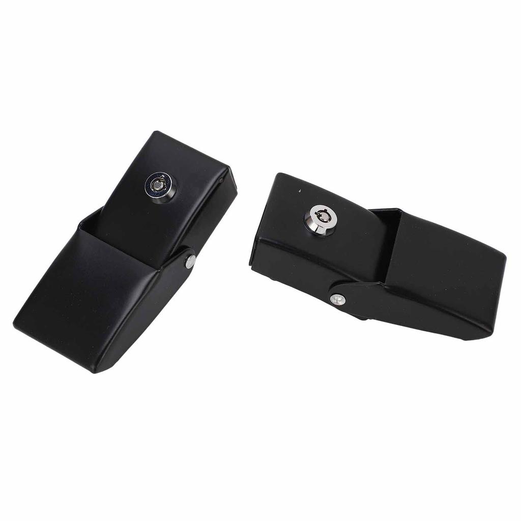 Hood Latch Catch Kit, Anti-Theft Metal Lock Hood Latch Catch Lock Accessory Kit with