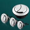 Dual Push Toilet Flush Button Round Head 38mm Water Tank Repair Accessory Round Toilet Flush Button ABS for Bathroom
