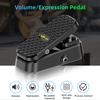 Volume Expression Guitar Effect Pedal 2-in-1 Dual Control Silent Buffer Metal Chassis Stereo Interface No Power Required