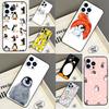 Cute Lovely Penguin Case For OnePlus 12 12R 13s 13 13R 11 10 Pro 10T Nord 5 CE 2 3 4 Lite N10 N20 N30 Back Cover