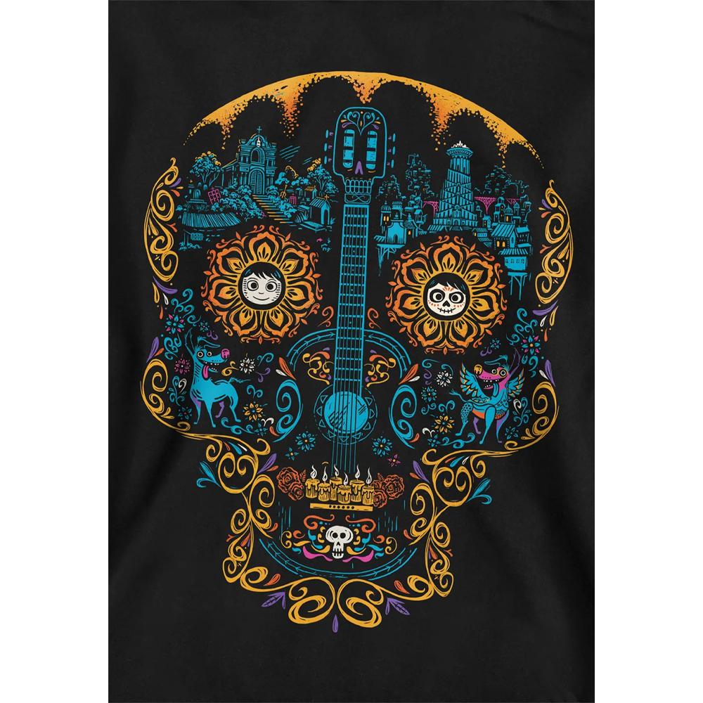 Coco Childrens/Kids Colorful Day Of The Dead Skull Miguel Dante Hoodie