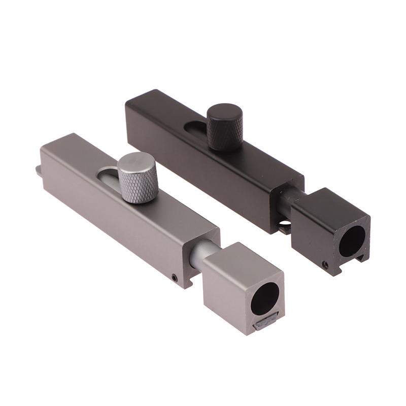 3palcový hardwarový dveřní zámek Hlaveň šroub z hliníkové slitiny Západka Visací zámek Sada spony pro zamykání okna dveří