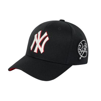 MLB Woll-Baseballkappen Unisex Schwarz Mode 3ACP1601N-50BKS