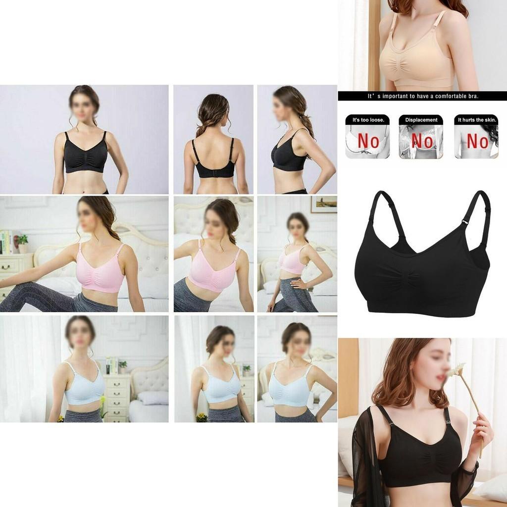Sutien de Maternitate și Alăptare Fără Cusături Ultra-neted Și Moale Fără Armătură Lenjerie pentru Alăptare Pentru Confort
