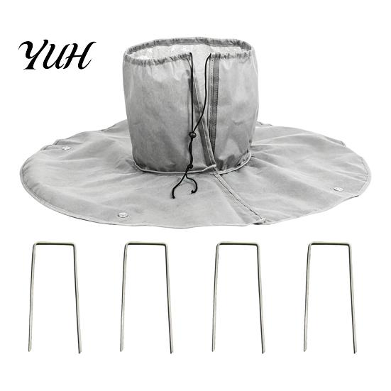 Winter Sapling Protection Palm Tree Protector, Frost Cover with Drawstring And Ground Stakes, Freeze for Trees Insulation Wrap Outdoor Saplings