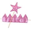 Glitter Design Party Headwear Fairy Stick Style Star Fairy Stick  Birthday Celebration