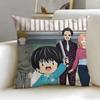 popular anime Kotaro Lives Alone Cushion Cover Soft  EasyWash Pillow Case  Versatile for Couch Bed Travel and Office