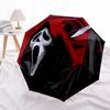 1pc Scream Mask Automatic Open/Close Umbrella Folding Umbrella, Portable Compact Travel Umbrella, Birthday/Christmas GiftL1110y24