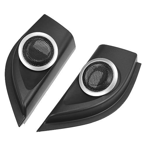 

ACROPIX Накладка на панель твитера двери автомобиля для Honda City Черный 2 шт.