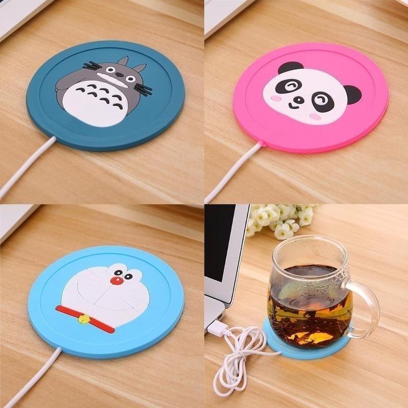 USB Silikon Wärme Wärmer Heizung Milch Tee Kaffee Becher Heiße Getränke Getränke Tasse 5V