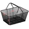 Mesh Shopping Baskets with Handles Metal Shopping Basket 12PCS Portable