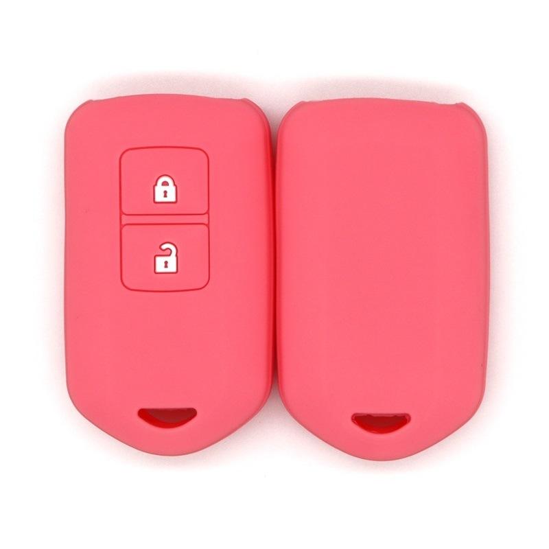 

Silicone key cover, suitable for Toyota Vios FS, Toyota Zhixuan X, and other models, providing shockproof protection for the key рожевий