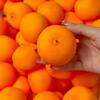 Quetschbare Orange Quetsch Fidget Spielzeug Kreativer Weicher Baustein Füllung Stressball Spielzeug ASMR Sensorisch Anti-Stress Spielzeug für Erwachsene