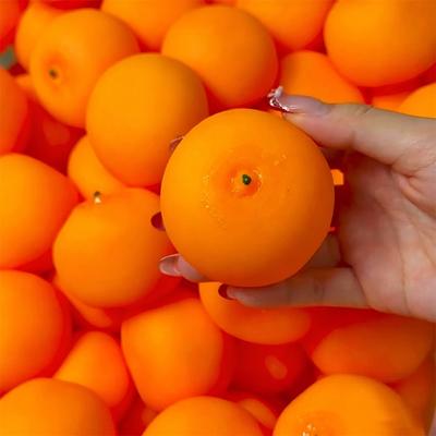 Juguete Fidget Naranja Blandito para Apretar Bloque de Construcción Suave Creativo Relleno Pelota Anti Estrés Juguetes ASMR Sensoriales Juguetes Anti Estrés para Adultos