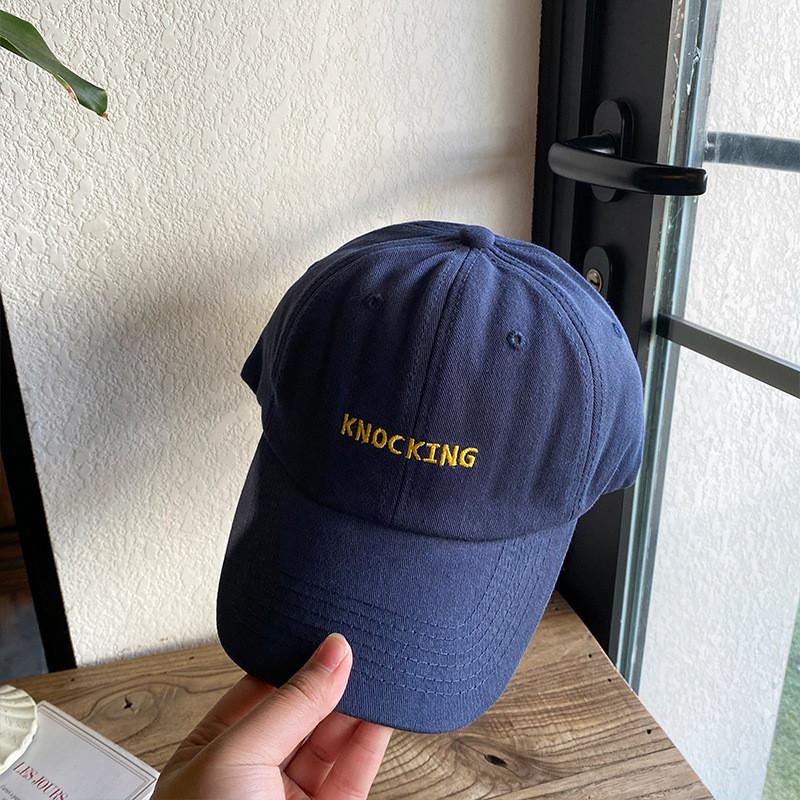 

Baseball Trendy Blue Cap For Women Adjustable Sunprotective Breathable синий