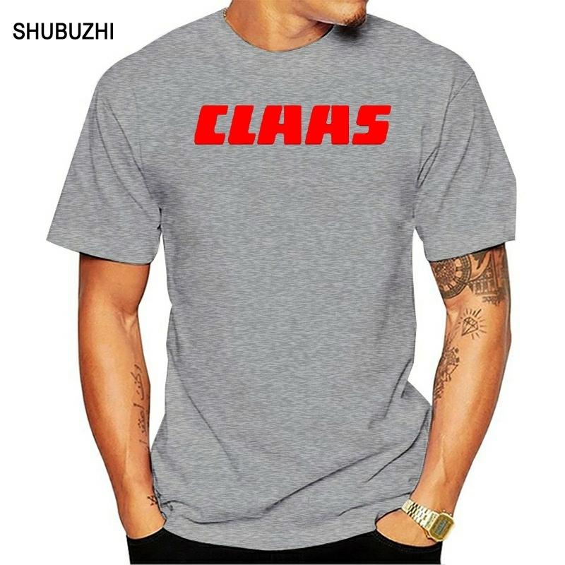 Family T Shirts O-Neck Men Short Sleeve Best Friend New Claas Tractor Agriculture Logo Men Black T-Shirt Size S 3XL Shirts