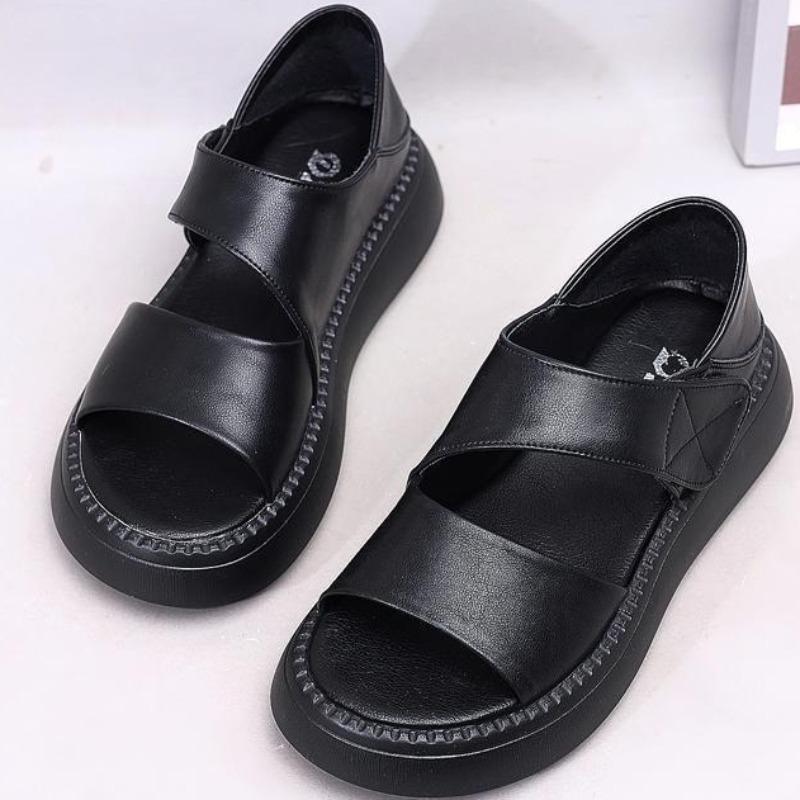 Fashion Women's Open Toe Beach Sandals 2024 New Fashion Designer Breathable Comfort Ladies Shoes Wholesale On Offer