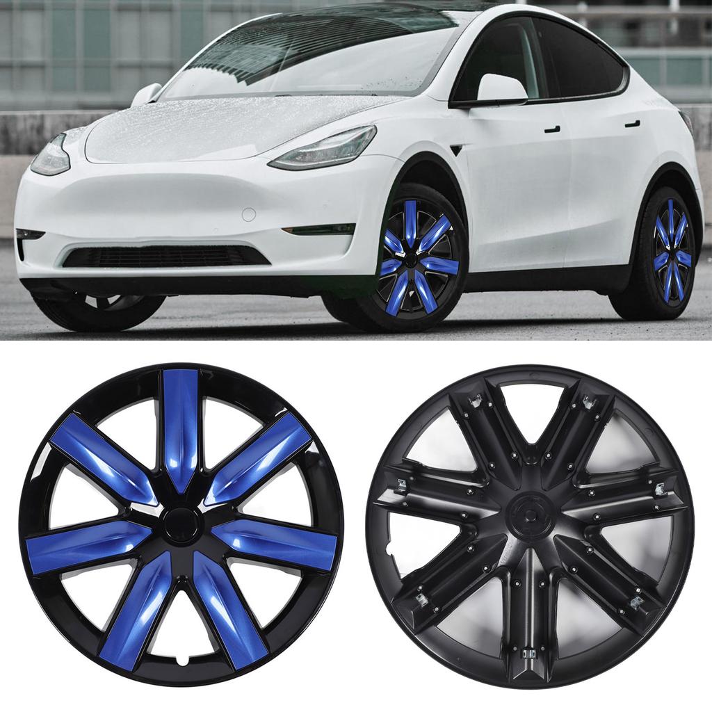 4Pcs Car Hub   19in Sporty Look  ive Buckle Installation Wheel Hub   Cover for   2021 to 2024